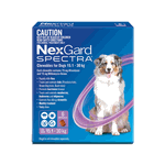 Nexgard Spectra Large Dogs 15-30kg = 33-66 Lbs 6 pack