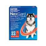 Nexgard Spectra X Large Dogs 30-60kg 66 to 132 Lbs 6 pack
